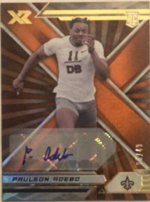 Paulson Adebo [Autograph Orange] #155