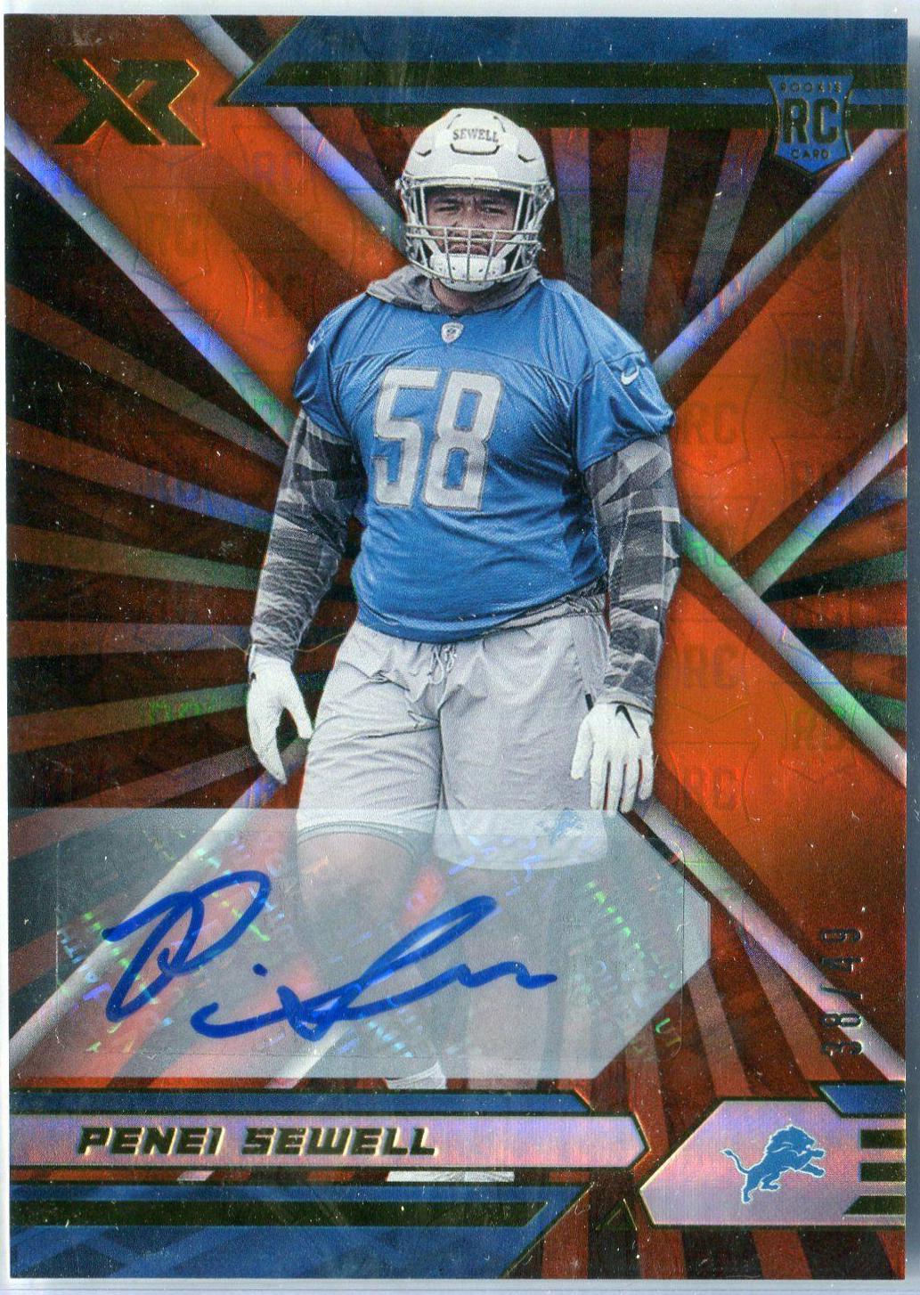 Penei Sewell [Autograph Orange] #107