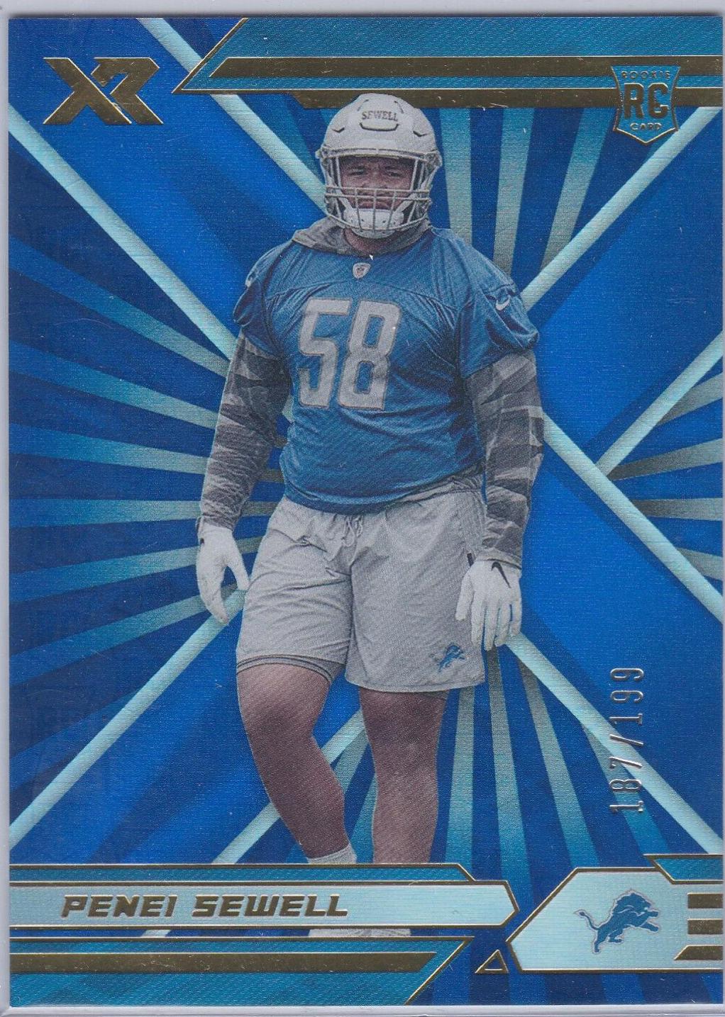 Penei Sewell [Blue] #107