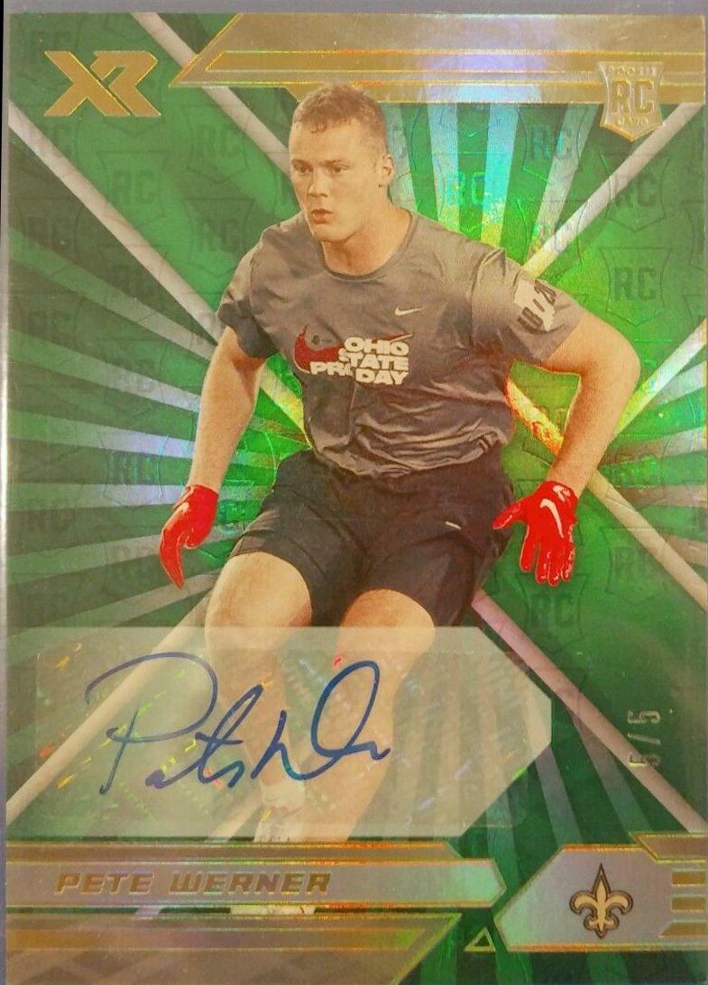 Pete Werner [Autograph Green] #145