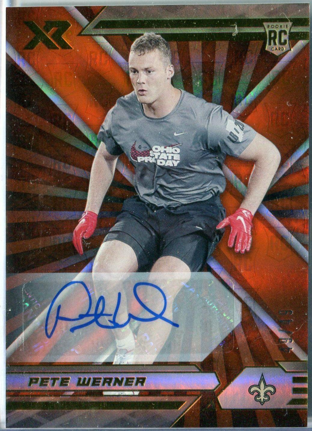 Pete Werner [Autograph Orange] #145