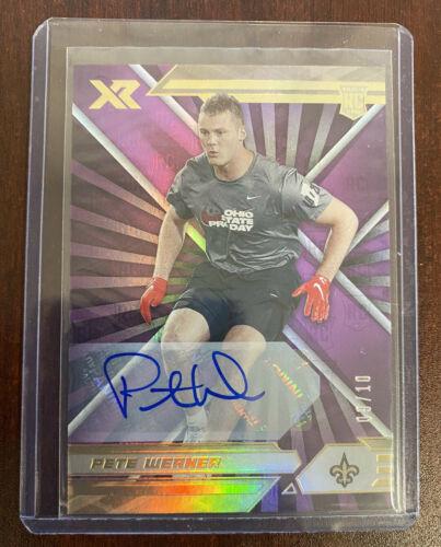 Pete Werner [Autograph Purple] #145