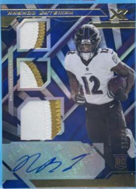 Rashod Bateman [Triple Swatch Autograph] #213