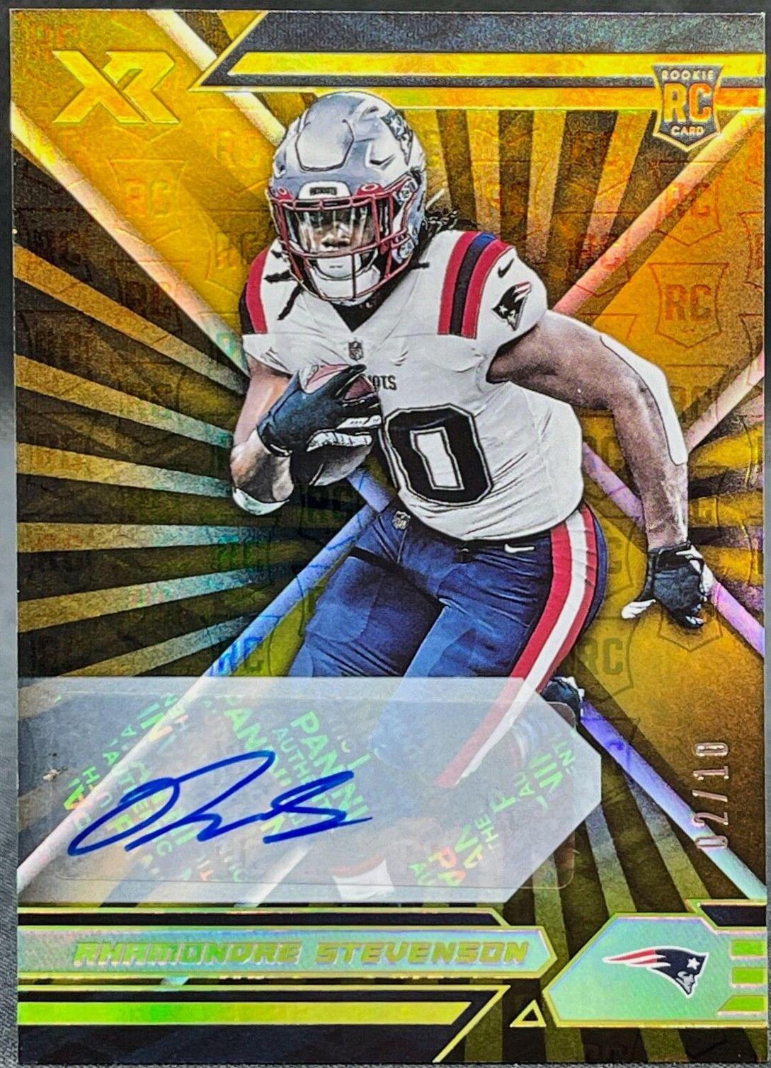 Rhamondre Stevenson [Autograph Gold] #178