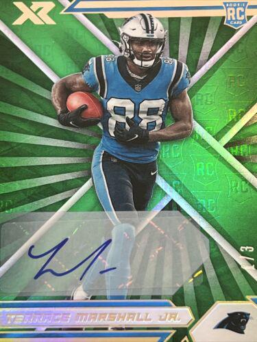 Terrace Marshall Jr. [Autograph Green] #144