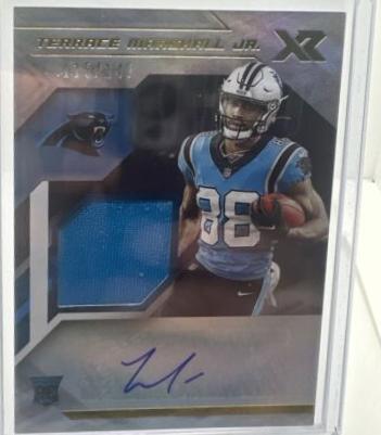 Terrace Marshall Jr. [Triple Swatch Autograph] #220