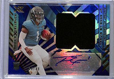 Travis Etienne Jr. [Triple Swatch Autograph Blue] #212
