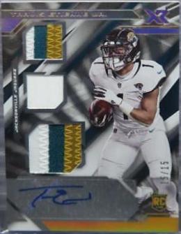 Travis Etienne Jr. [Triple Swatch Autograph White] #212