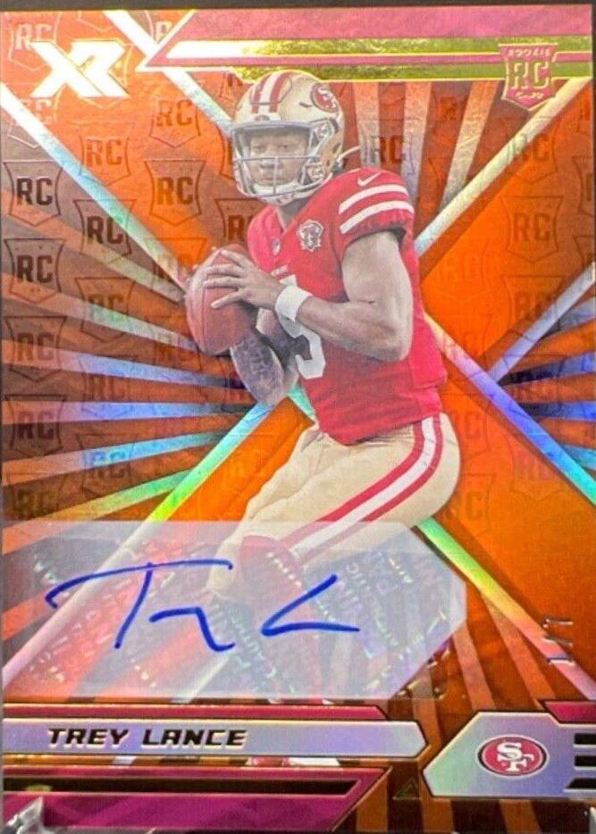 Trey Lance [Autograph Gold] #103