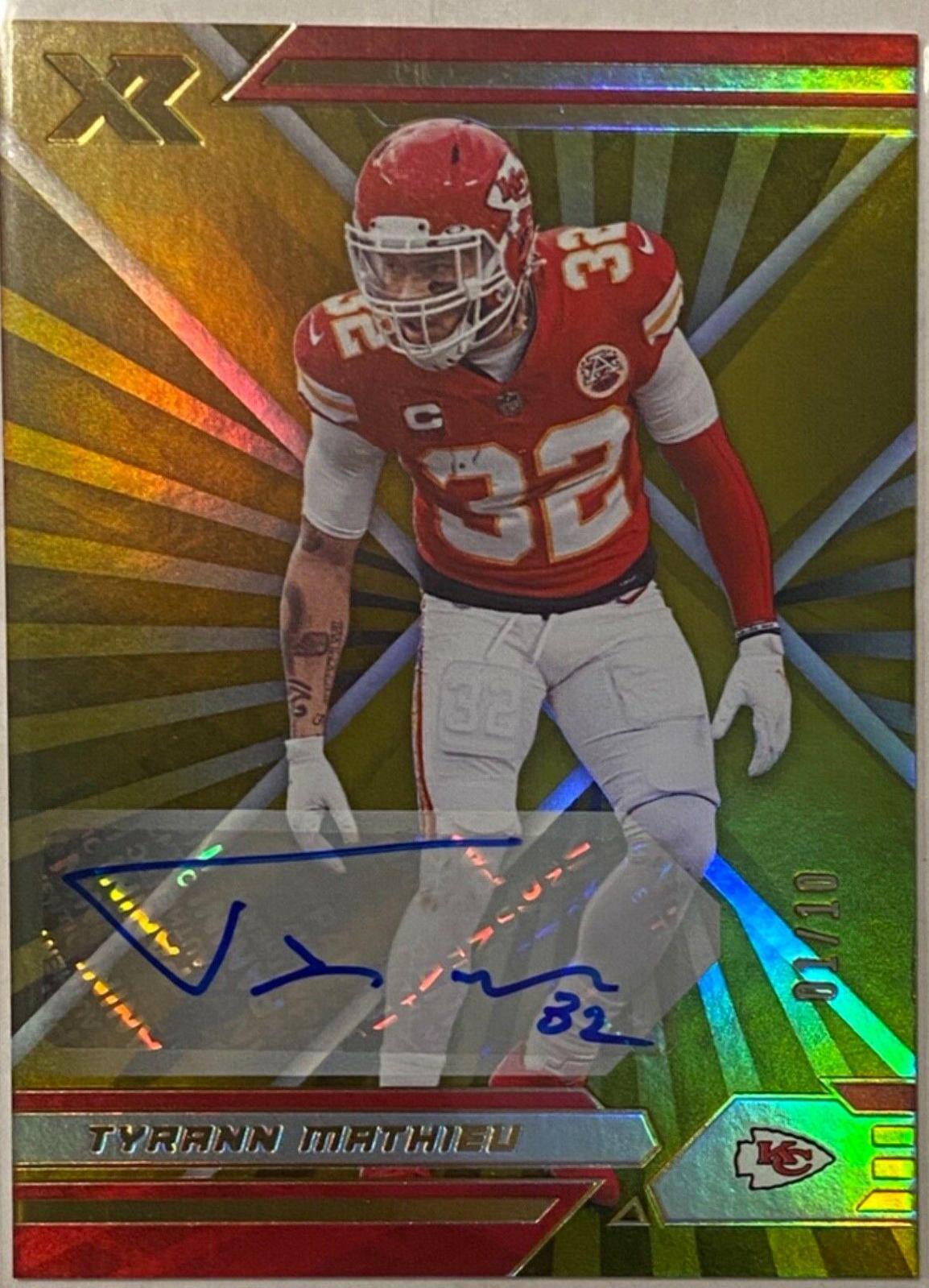 Tyrann Mathieu [Autograph Gold] #51