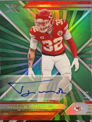 Tyrann Mathieu [Autograph Green] #51