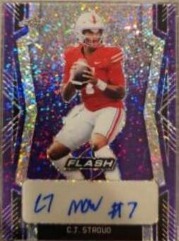 C. J. Stroud [Metalized Sparkles Purple] #BA-CJS
