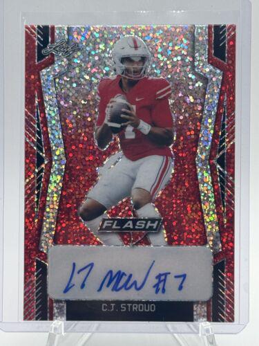 C. J. Stroud [Metalized Sparkles Red] #BA-CJS