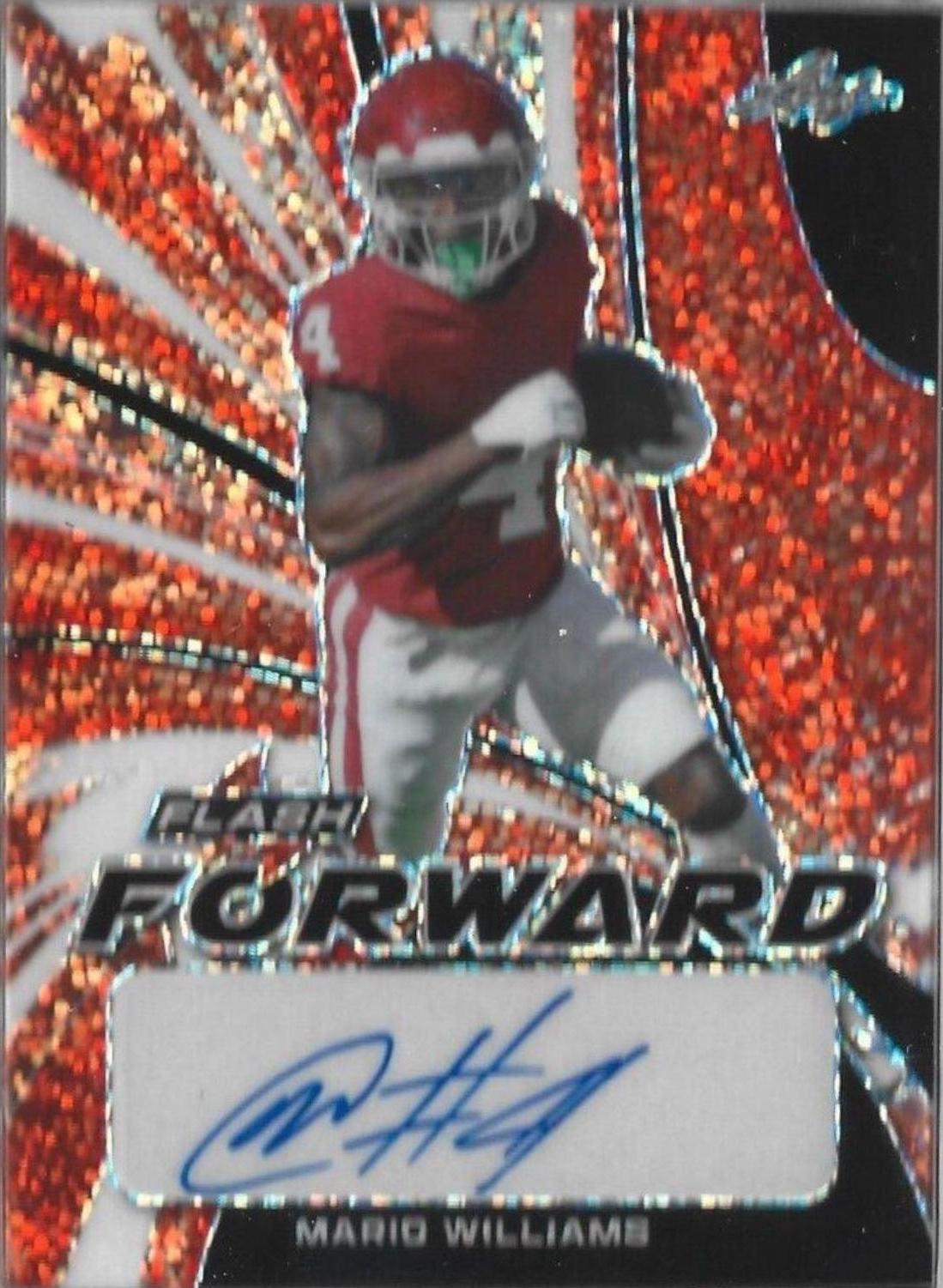 Mario Williams [Metalized Sparkles Red] #BA-MW2