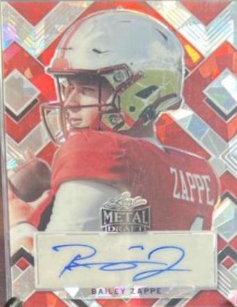 Bailey Zappe [Red Crystal] #BA-BZ1