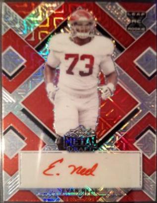Evan Neal [Red Mojo] #BA-EN1