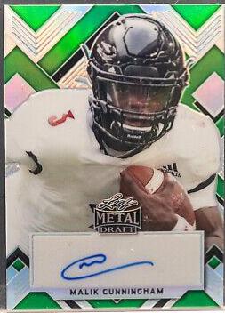 Malik Cunningham [Green Prismatic] #BA-MC1