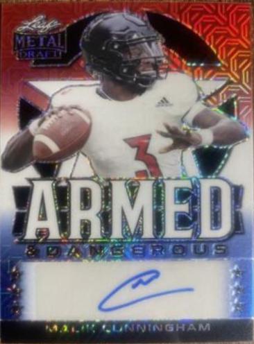 Malik Cunningham [Red White Blue Mojo] #BA-MC1