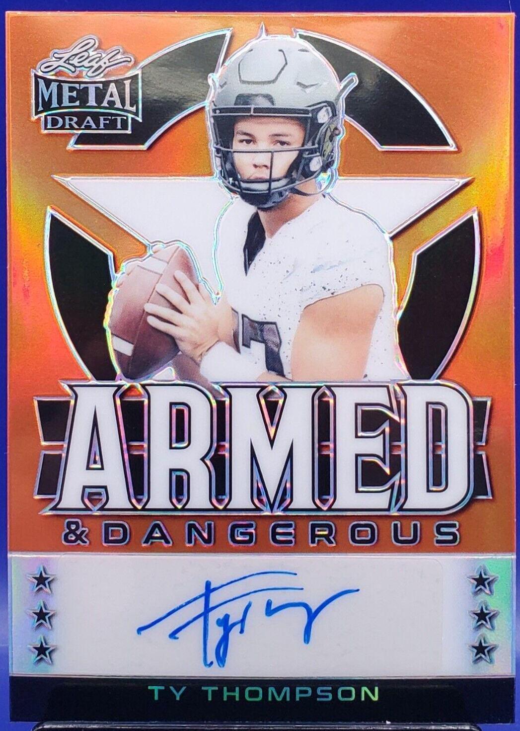 Ty Thompson [Orange Prismatic] #BA-TT2