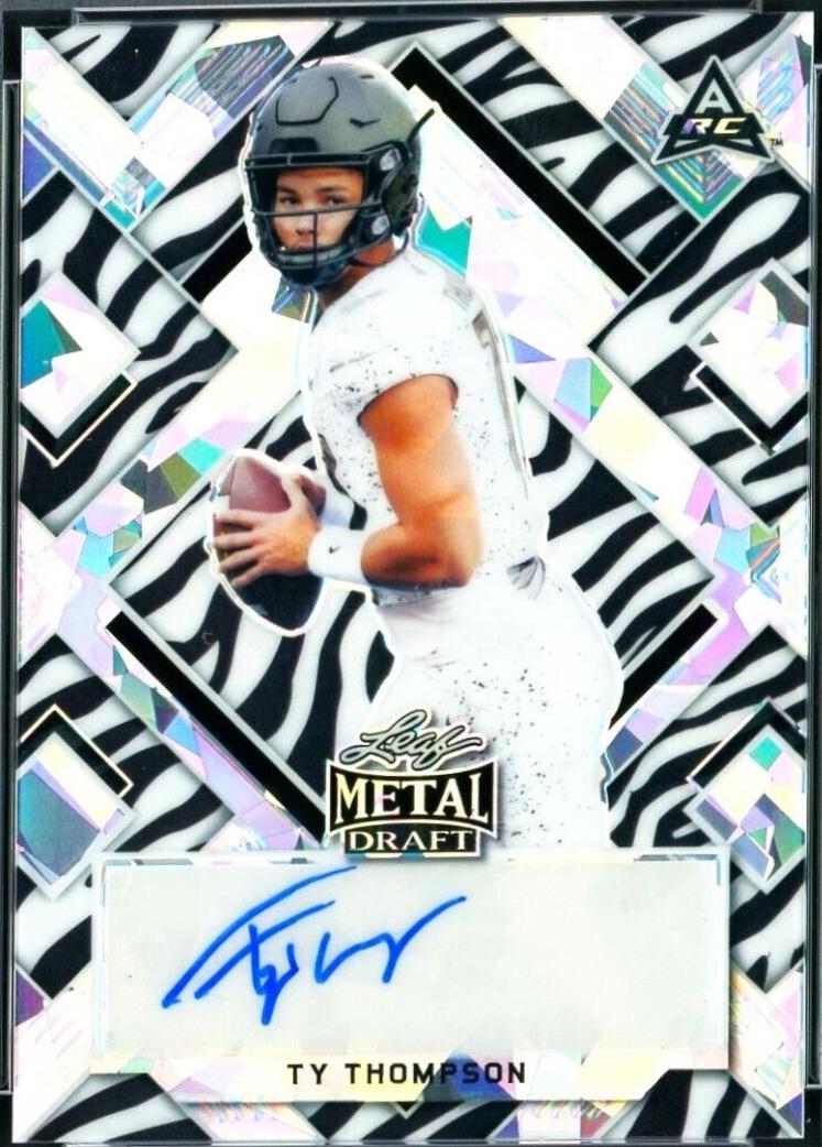 Ty Thompson [Zebra Crystal] #BA-TT2