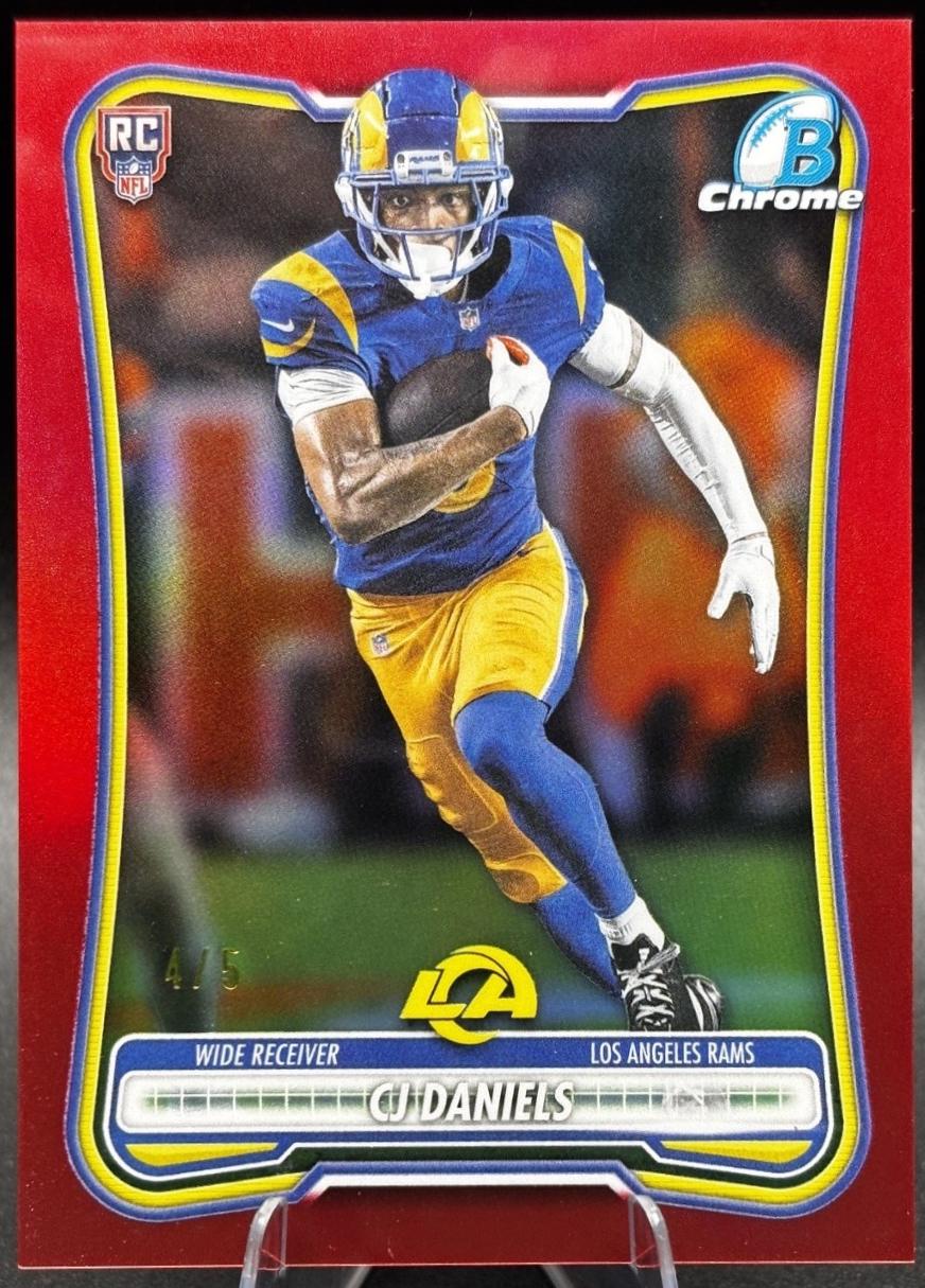 CJ Daniels [Red Refractor] #BCV-133