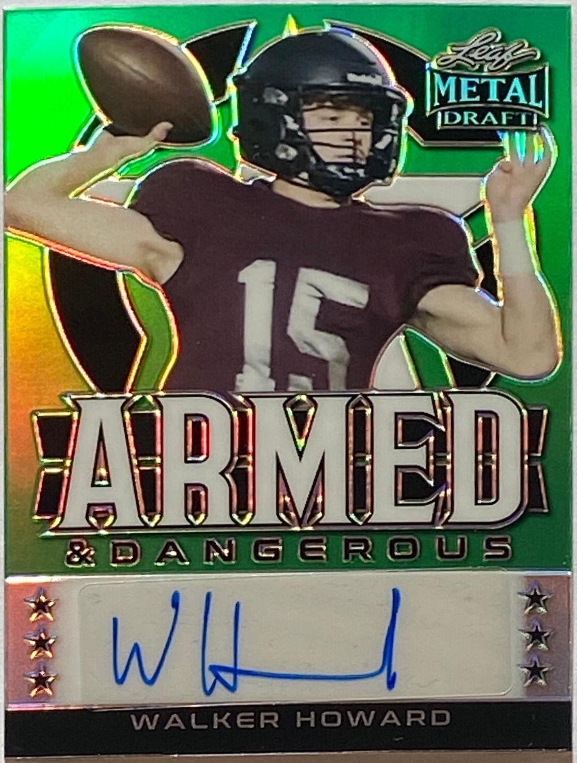 Walker Howard [Green Prismatic] #BA-WH1
