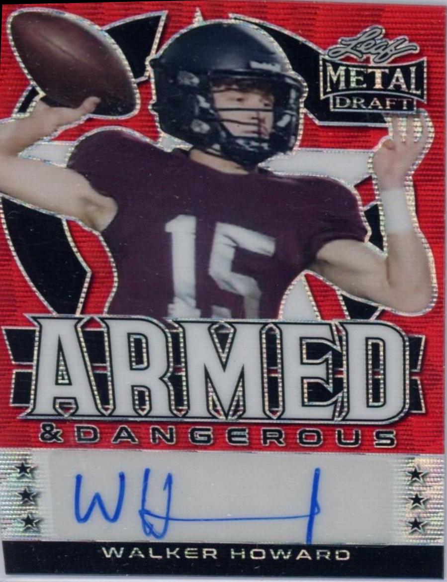 Walker Howard [Red Wave] #BA-WH1