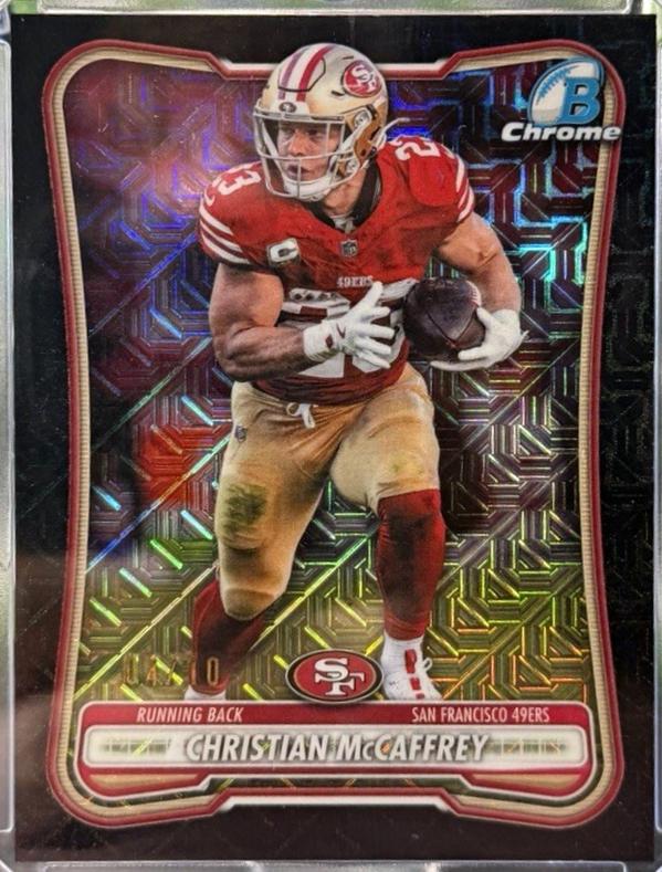 Christian McCaffrey [Black Mojo] #BCV-88