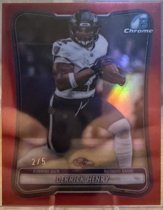 Derrick Henry [Red Refractor] #BCV-9