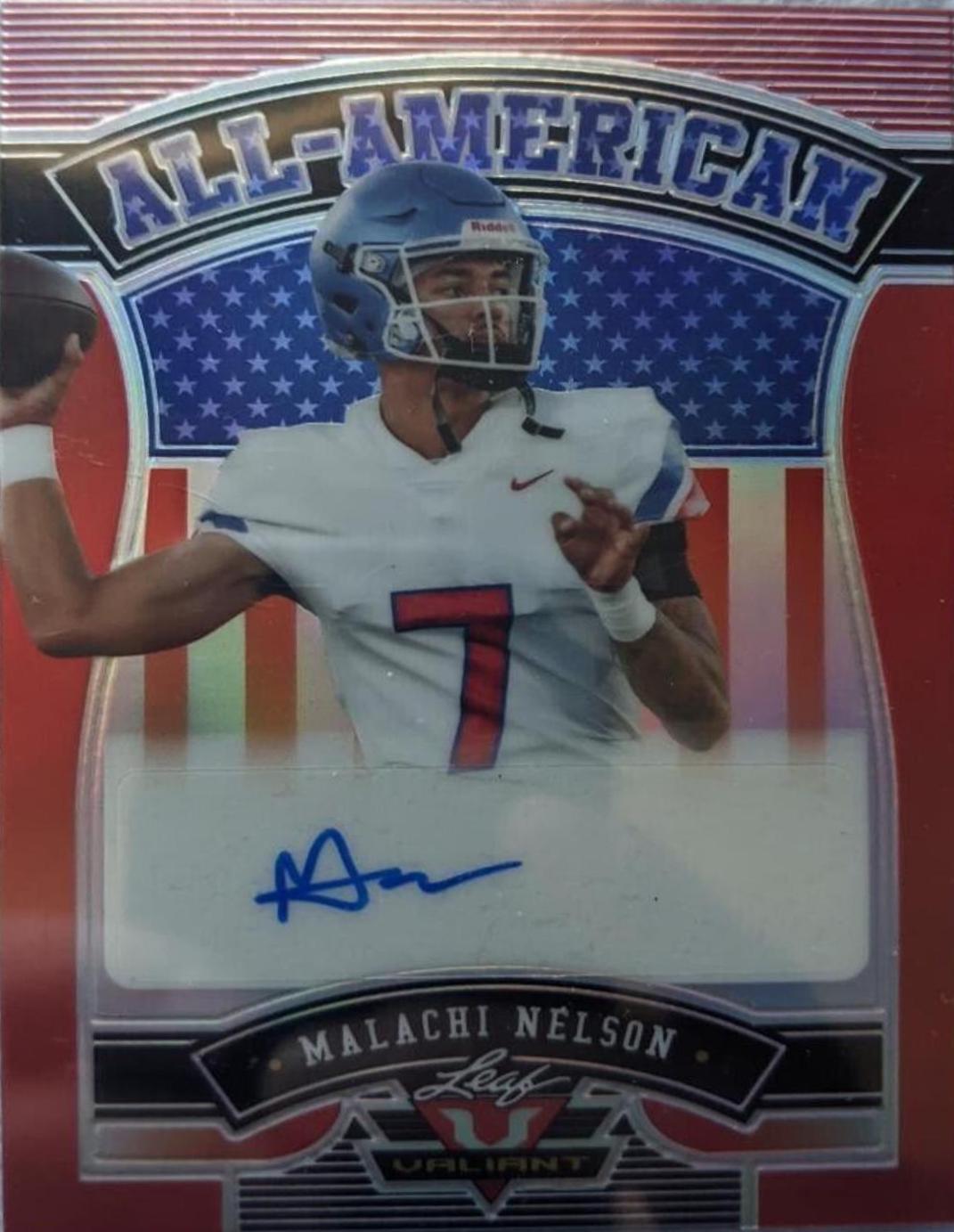 Malachi Nelson [Red] #BA-MN1