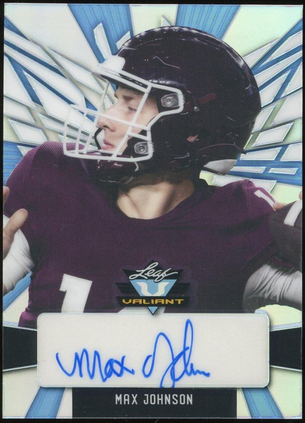 Max Johnson [Platinum Blue] #BA-MJ1