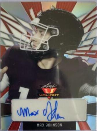 Max Johnson [Red] #BA-MJ1