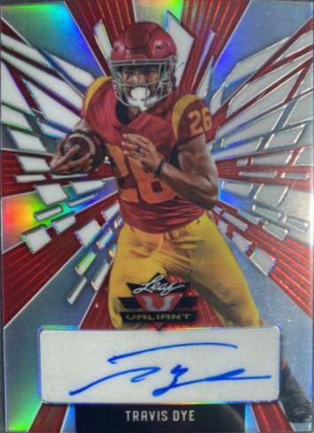 Travis Dye [Red] #BA-TD1