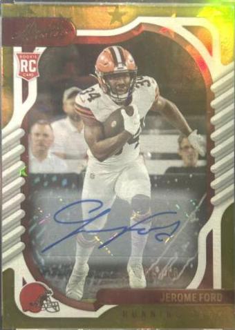 Jerome Ford [Signature Spectrum Gold] #171
