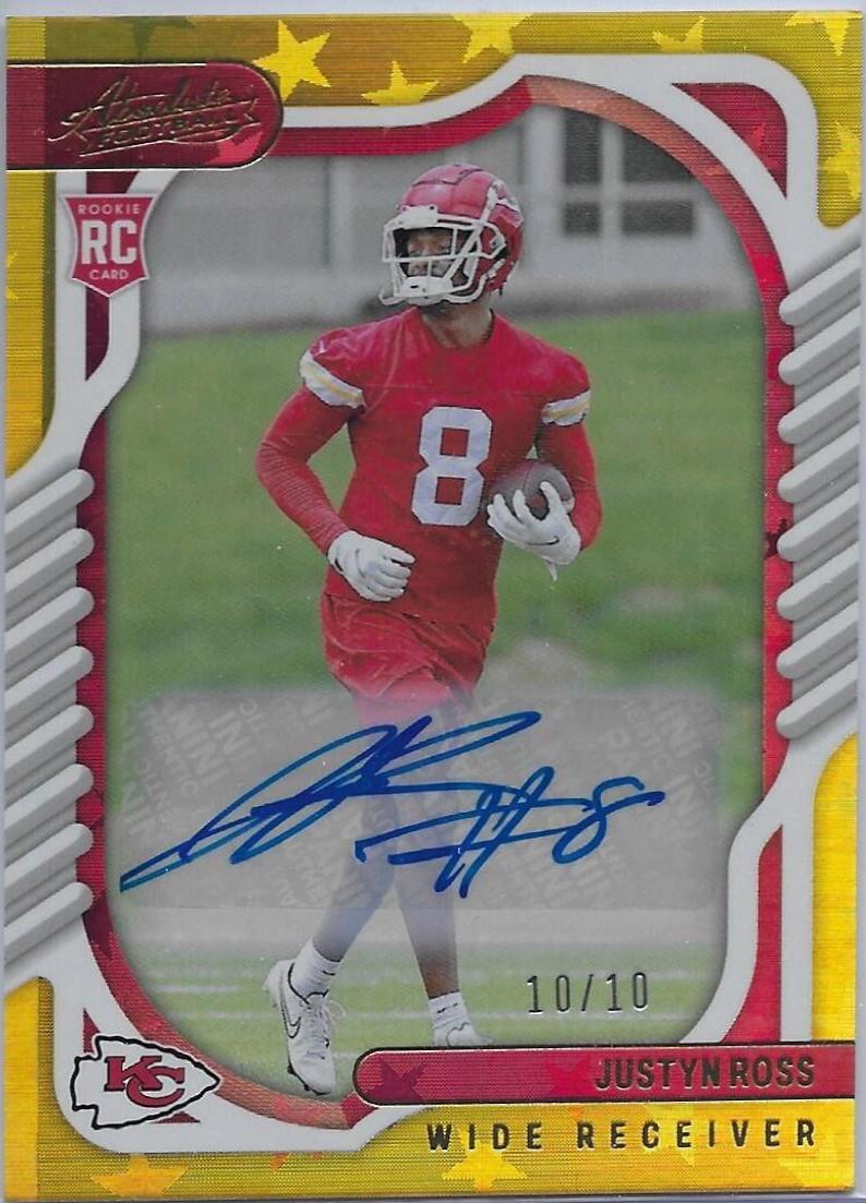 Justyn Ross [Signature Gold Stars] #174