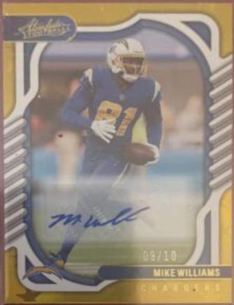 Mike Williams [Signature Gold Stars] #86