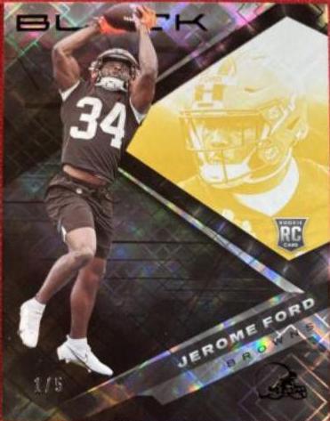 Jerome Ford [Gold] #186