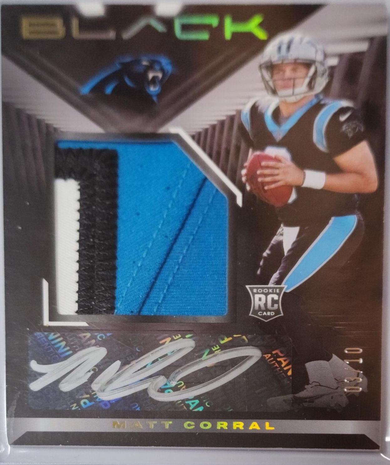 Matt Corral [Patch Autograph Gold] #201