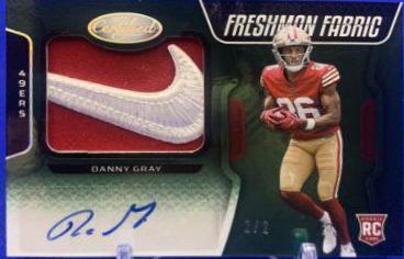 Danny Gray [Freshman Fabric Signature Green Etch] #235