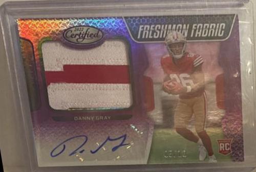 Danny Gray [Freshman Fabric Signature Purple] #235