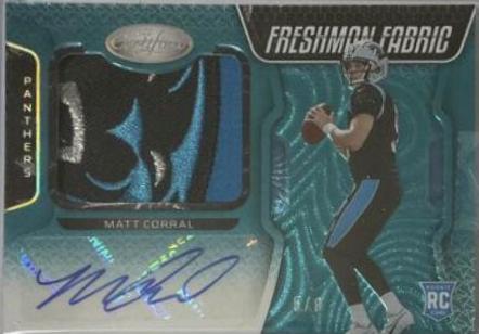 Matt Corral [Freshman Fabric Signature] #202