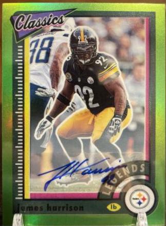 James Harrison [Premium Significant Signature Green] #118
