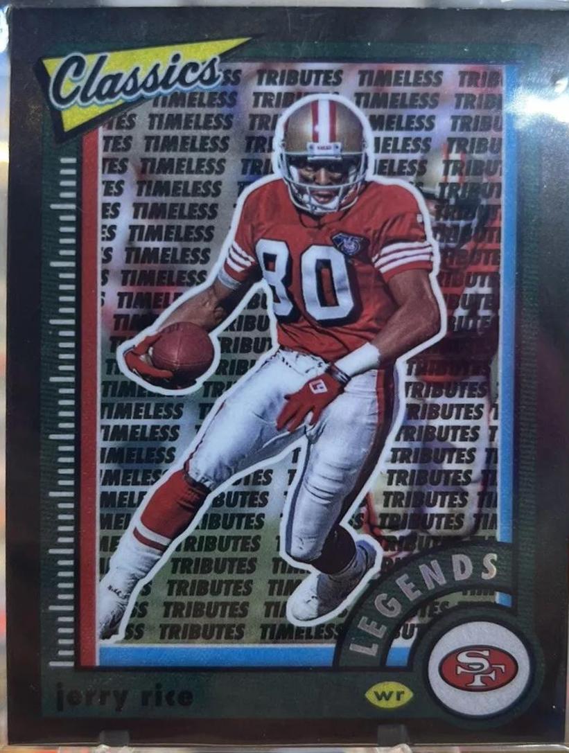 Jerry Rice [Timeless Tributes Black] #108