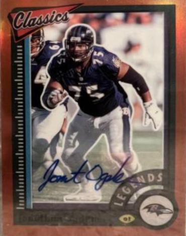 Jonathan Ogden [Premium Significant Signature Orange] #138