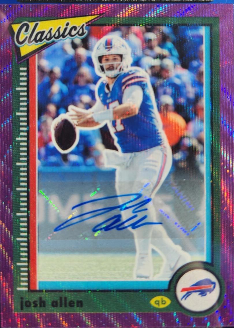 Josh Allen [Premium Significant Signature H2 Purple] #9