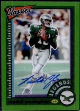 Randall Cunningham [Premium Significant Signature Green] #137