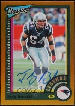 Tedy Bruschi [Premium Significant Signature Gold] #140