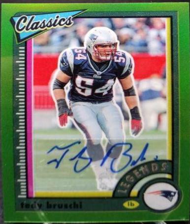 Tedy Bruschi [Premium Significant Signature Green] #140