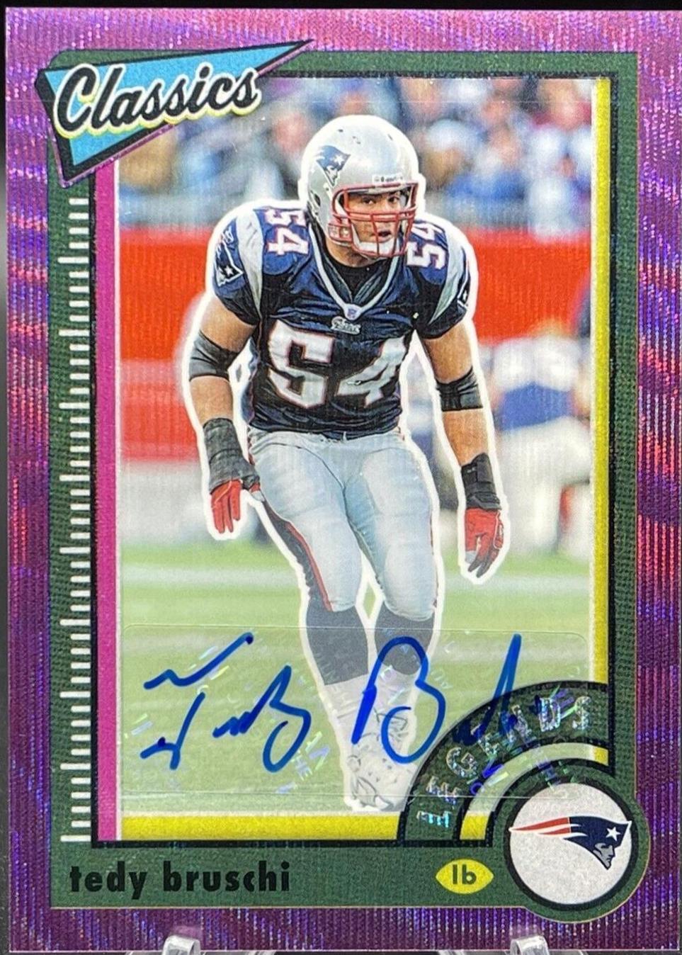 Tedy Bruschi [Premium Significant Signature H2 Purple] #140
