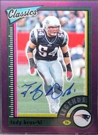 Tedy Bruschi [Premium Significant Signature Purple] #140